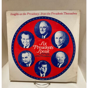 1972 Ford Six Presidents Speak Vinyl Record - New / Sealed